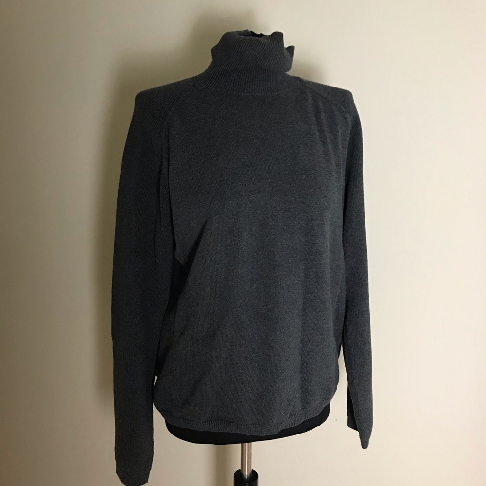 J. Crew Dark Gray Sweater